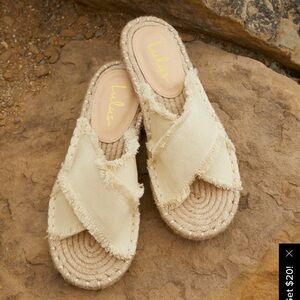 Lulus espadrilles sandals